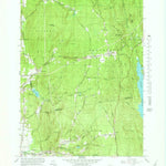 United States Geological Survey Shutesbury, MA (1964, 25000-Scale) digital map