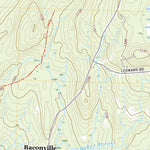 United States Geological Survey Shutesbury, MA (2021, 24000-Scale) digital map