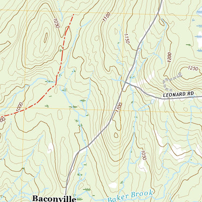 United States Geological Survey Shutesbury, MA (2021, 24000-Scale) digital map
