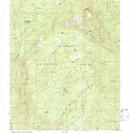 United States Geological Survey Shuteye Peak, CA (1990, 24000-Scale) digital map
