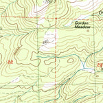 United States Geological Survey Shuteye Peak, CA (1990, 24000-Scale) digital map