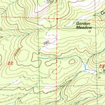 United States Geological Survey Shuteye Peak, CA (1990, 24000-Scale) digital map