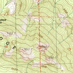 United States Geological Survey Shuteye Peak, CA (1990, 24000-Scale) digital map