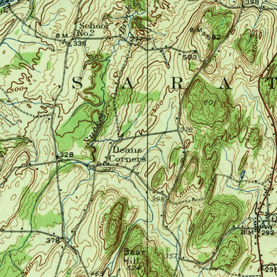 United States Geological Survey Shuylerville, NY (1940, 62500-Scale) digital map