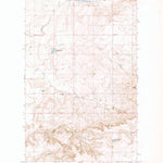 United States Geological Survey Si Merrell Slough, MT (1973, 24000-Scale) digital map