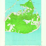 United States Geological Survey Siasconset, MA (1951, 24000-Scale) digital map