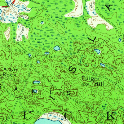 United States Geological Survey Siasconset, MA (1951, 24000-Scale) digital map