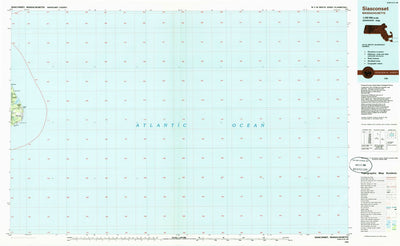United States Geological Survey Siasconset, MA (1986, 100000-Scale) digital map