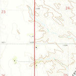 United States Geological Survey Sibley East, IA-MN (1972, 24000-Scale) digital map