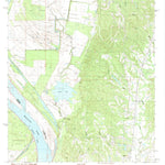United States Geological Survey Sibley, MS-LA (1988, 24000-Scale) digital map
