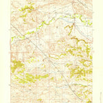 United States Geological Survey Sibley Peak, WY (1951, 24000-Scale) digital map