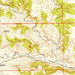 United States Geological Survey Sibley Peak, WY (1951, 24000-Scale) digital map
