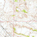 United States Geological Survey Sibley Peak, WY (1961, 24000-Scale) digital map