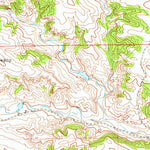 United States Geological Survey Sibley Peak, WY (1961, 24000-Scale) digital map