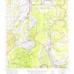 United States Geological Survey Sicily Island, LA (1957, 62500-Scale) digital map