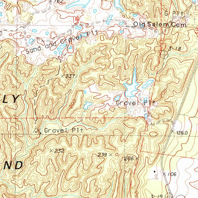United States Geological Survey Sicily Island, LA (1983, 24000-Scale) digital map