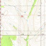 United States Geological Survey Sickles, OK (1979, 24000-Scale) digital map