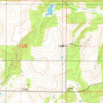 United States Geological Survey Sickles, OK (1979, 24000-Scale) digital map