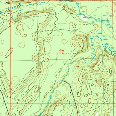 United States Geological Survey Sid Town, MI (1989, 24000-Scale) digital map