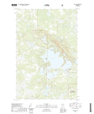 United States Geological Survey Side Lake, MN (2022, 24000-Scale) digital map
