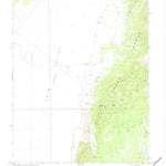 United States Geological Survey Sidehill Spring, NV (1971, 24000-Scale) digital map
