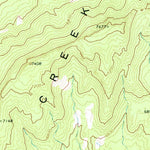United States Geological Survey Sidehill Spring, NV (1971, 24000-Scale) digital map