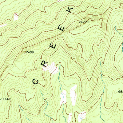 United States Geological Survey Sidehill Spring, NV (1971, 24000-Scale) digital map