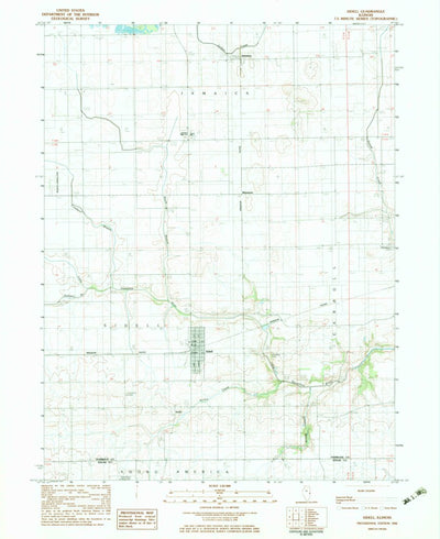 United States Geological Survey Sidell, IL (1982, 24000-Scale) digital map