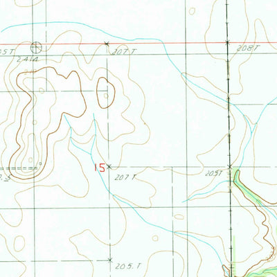 United States Geological Survey Sidell, IL (1982, 24000-Scale) digital map
