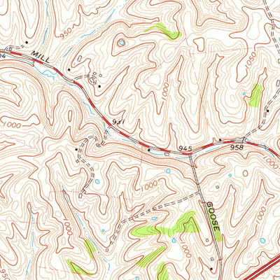 United States Geological Survey Sideview, KY (1965, 24000-Scale) digital map