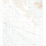 United States Geological Survey Sidewinder Well, CA (1983, 24000-Scale) digital map