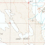 United States Geological Survey Sidewinder Well, CA (1983, 24000-Scale) digital map