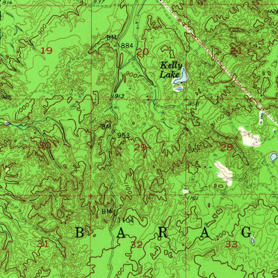United States Geological Survey Sidnaw, MI (1954, 62500-Scale) digital map