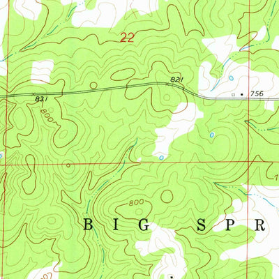 United States Geological Survey Sidney, AR (1962, 24000-Scale) digital map