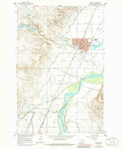 Sidney, MT (1966, 24000-Scale) Map by United States Geological Survey ...