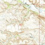 United States Geological Survey Sidney, MT (1966, 24000-Scale) digital map