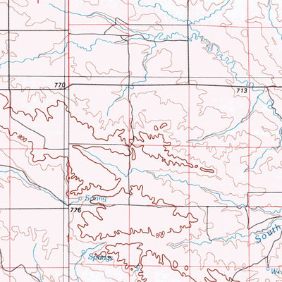 United States Geological Survey Sidney, MT-ND (1981, 100000-Scale) digital map