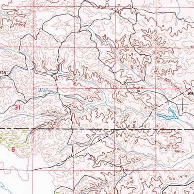 United States Geological Survey Sidney, MT-ND (1981, 100000-Scale) digital map