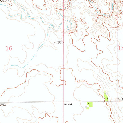 United States Geological Survey Sidney, NE (1972, 24000-Scale) digital map