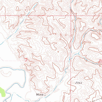United States Geological Survey Sidney NE, MT-ND (1966, 24000-Scale) digital map