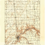 United States Geological Survey Sidney, OH (1913, 62500-Scale) digital map