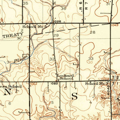 United States Geological Survey Sidney, OH (1913, 62500-Scale) digital map
