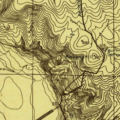 United States Geological Survey Sidney, OR (1915, 31680-Scale) digital map