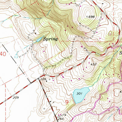 United States Geological Survey Sidney, OR (1970, 24000-Scale) digital map