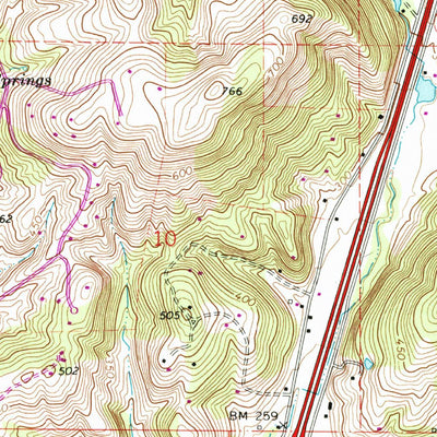 United States Geological Survey Sidney, OR (1970, 24000-Scale) digital map