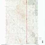United States Geological Survey Sidney SE, MT-ND (1997, 24000-Scale) digital map