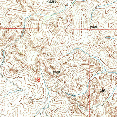 United States Geological Survey Sidney SE, MT-ND (1997, 24000-Scale) digital map