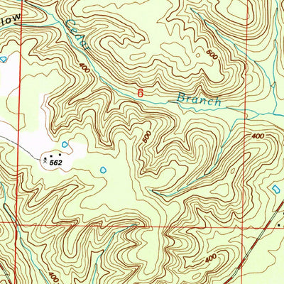 United States Geological Survey Sidon, AR (1994, 24000-Scale) digital map
