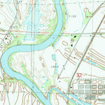 United States Geological Survey Sidon, MS (1982, 24000-Scale) digital map