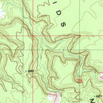 United States Geological Survey Sids Mountain, UT (1983, 24000-Scale) digital map
